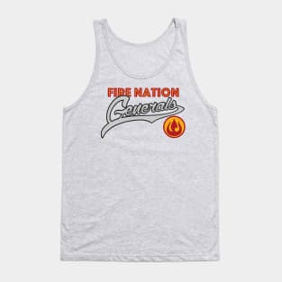 Fire Nation Generals Tank Top